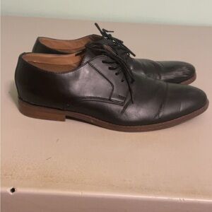 APT. 9 Memory Foam Ortholite Black Cap Toe Casual Dress Shoes Mens Size 11